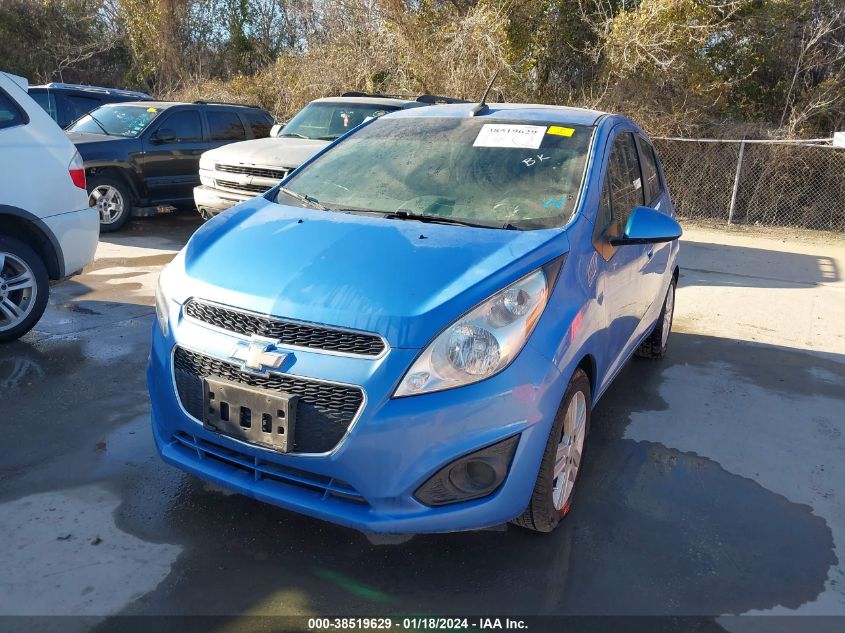 2014 CHEVROLET SPARK 1LT AUTO - KL8CD6S98EC539593