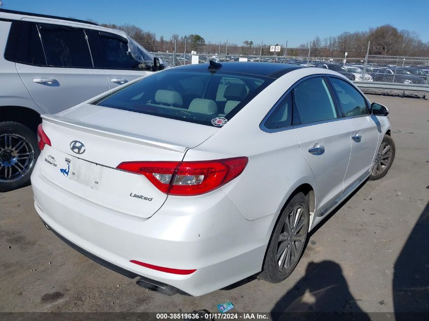 2016 HYUNDAI SONATA LIMITED - 5NPE34AF7GH300820