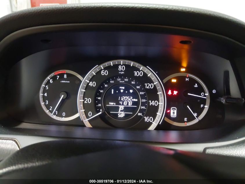 2013 HONDA ACCORD EX-L V-6 - 1HGCR3F85DA043395