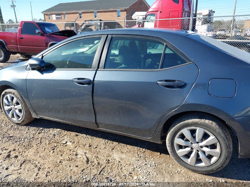 2014 TOYOTA COROLLA L/LE/LE PLS/PRM/S/S PLS - 2T1BURHE8EC136309