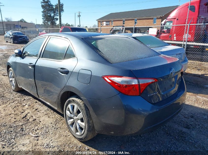 2014 TOYOTA COROLLA L/LE/LE PLS/PRM/S/S PLS - 2T1BURHE8EC136309