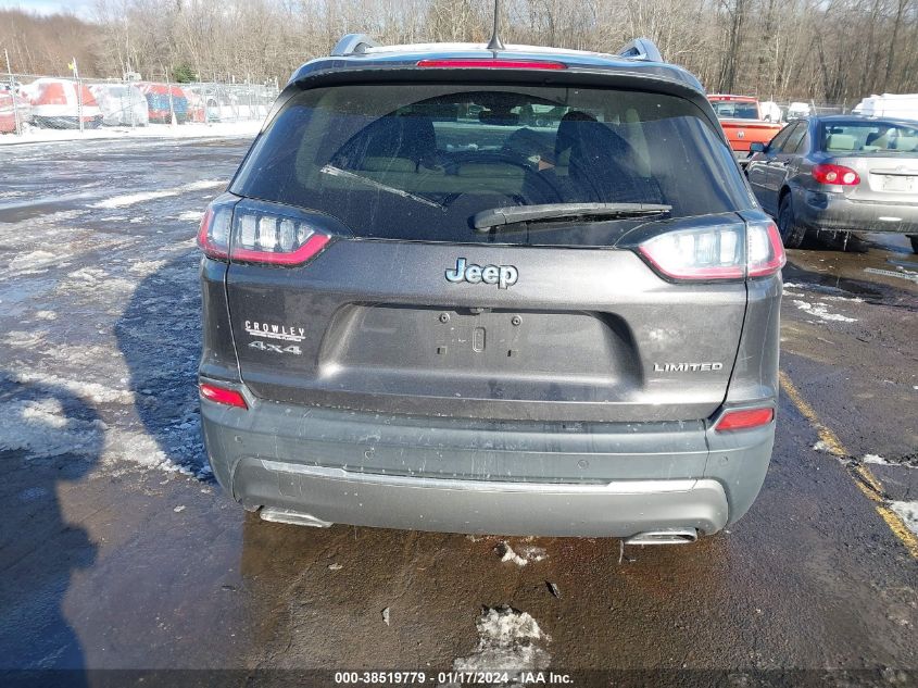 2019 JEEP CHEROKEE LIMITED 4X4 - 1C4PJMDX1KD413695
