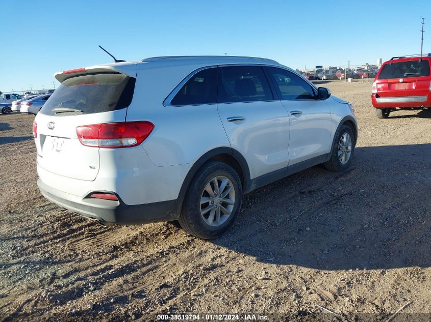 2017 KIA SORENTO LX/L - 5XYPG4A51HG329646