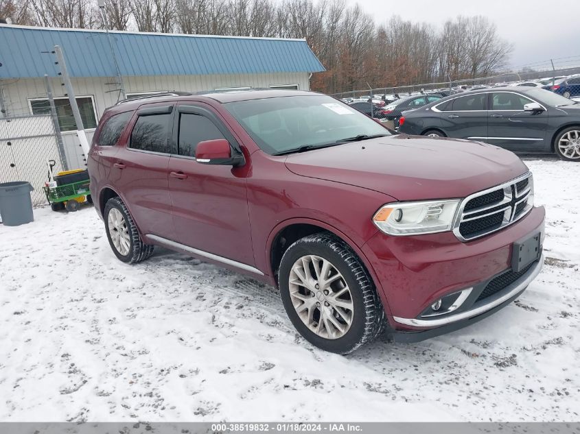 2016 DODGE DURANGO LIMITED - 1C4RDJDG1GC433361