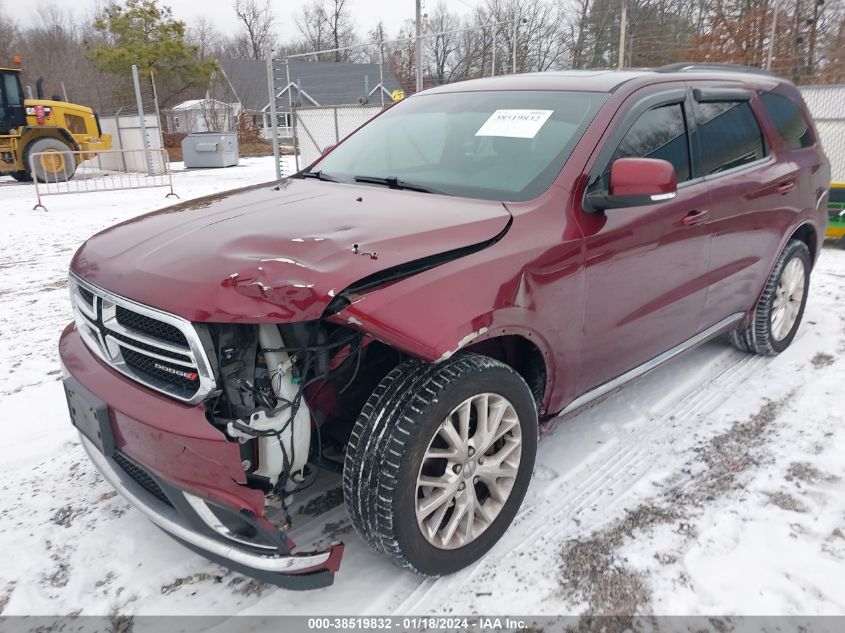 2016 DODGE DURANGO LIMITED - 1C4RDJDG1GC433361
