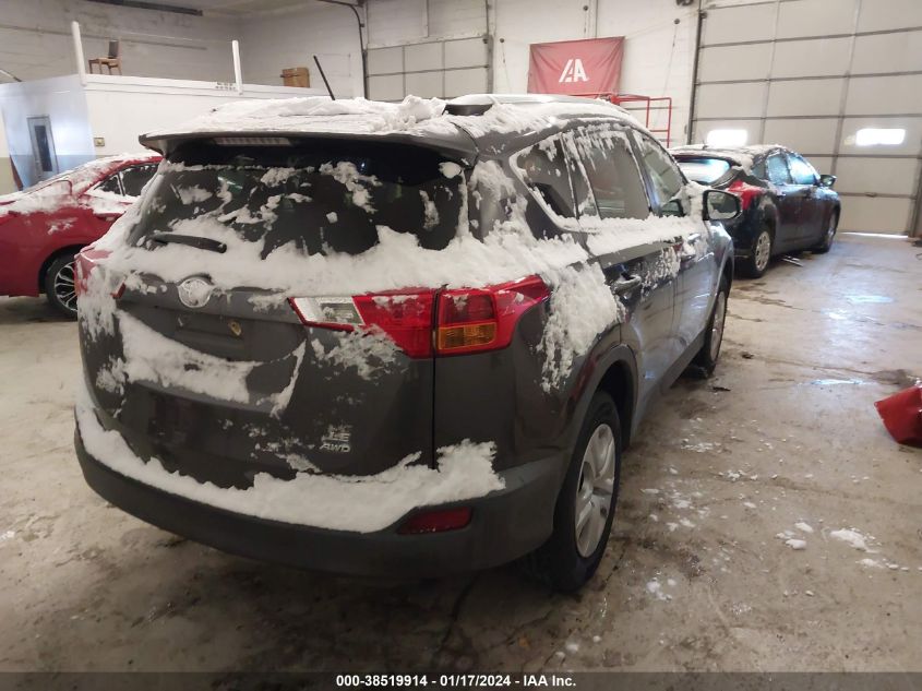2015 TOYOTA RAV4 LE - JTMBFREV4FJ016169