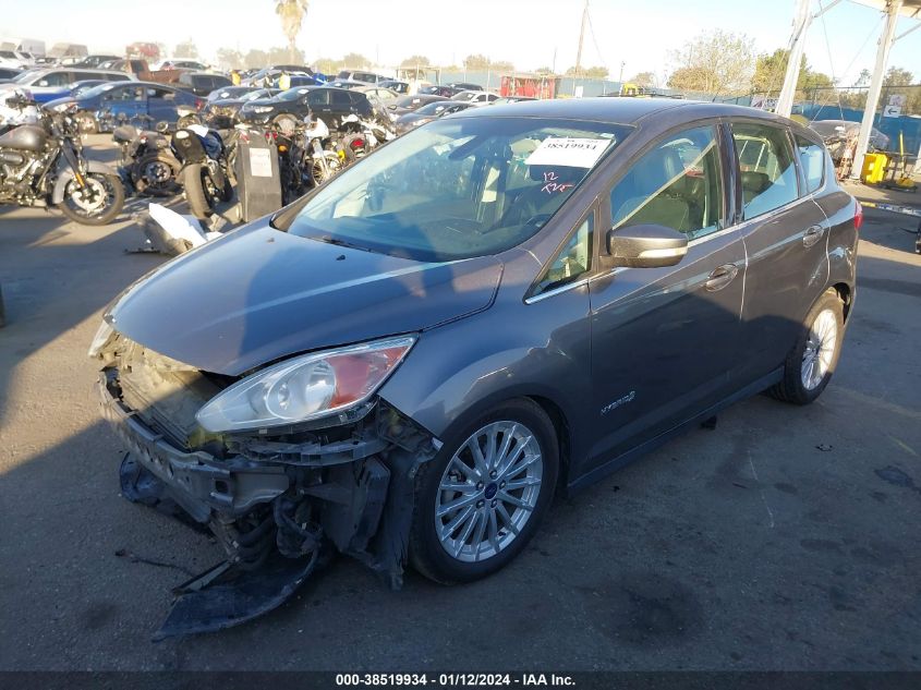 2013 FORD C-MAX HYBRID SEL - 1FADP5BU1DL555012