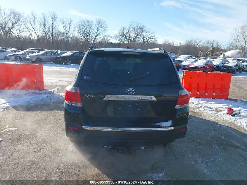 2013 TOYOTA HIGHLANDER LIMITED V6 - 5TDYK3EH5DS129867