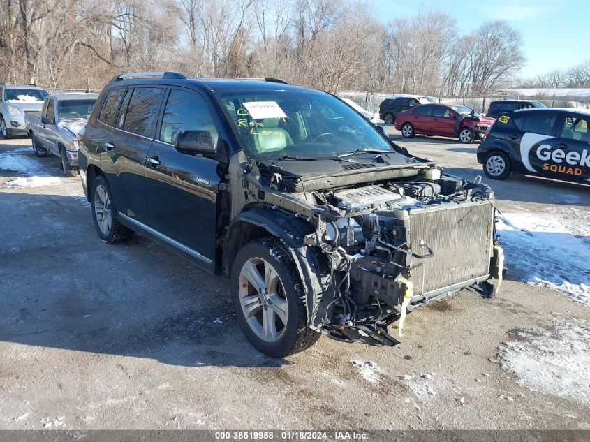 2013 TOYOTA HIGHLANDER LIMITED V6 - 5TDYK3EH5DS129867