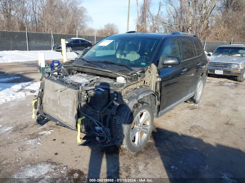 2013 TOYOTA HIGHLANDER LIMITED V6 - 5TDYK3EH5DS129867