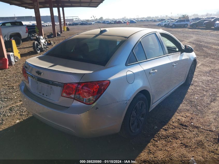 2015 CHEVROLET CRUZE LS - 1G1PA5SH4F7227101