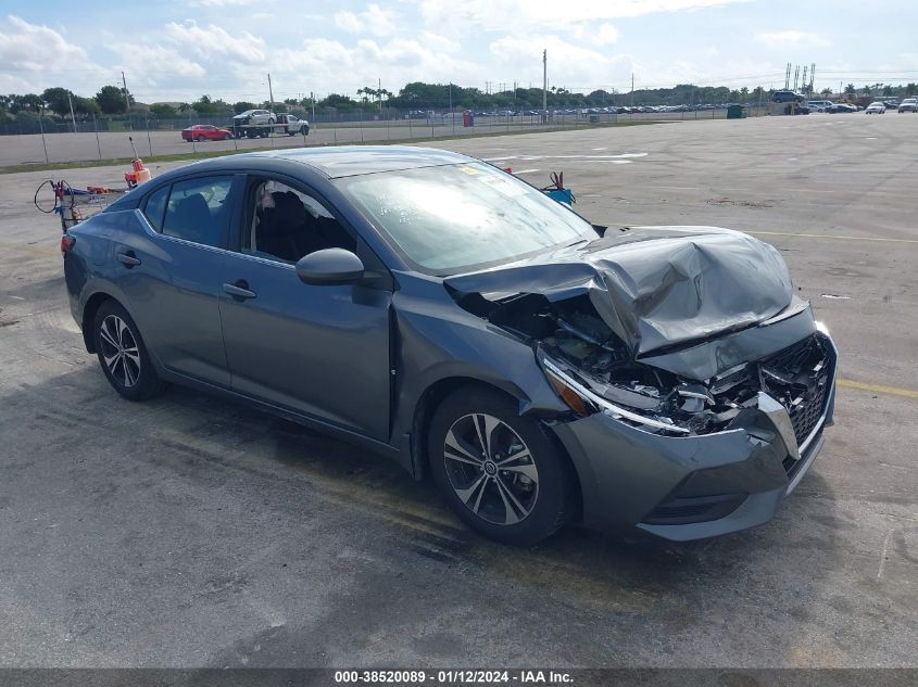 2022 NISSAN SENTRA SV XTRONIC CVT - 3N1AB8CV0NY298697