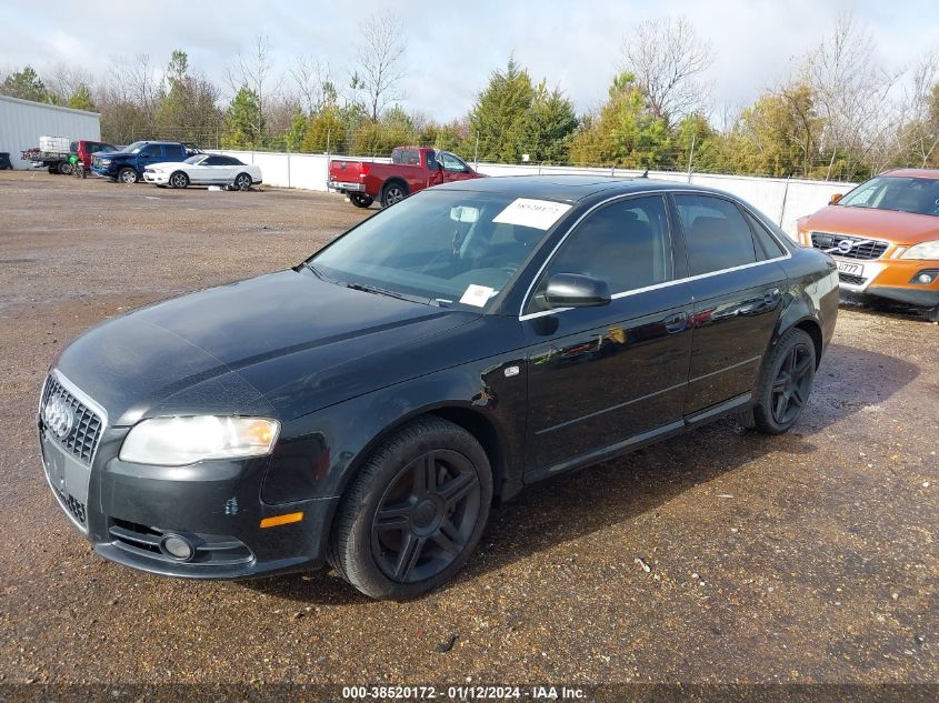 WAUDF78E48A094721 | 2008 AUDI A4