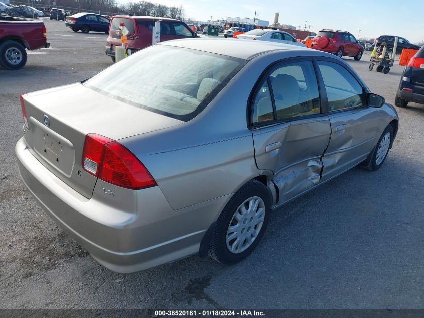 1HGES16574L025590 | 2004 HONDA CIVIC