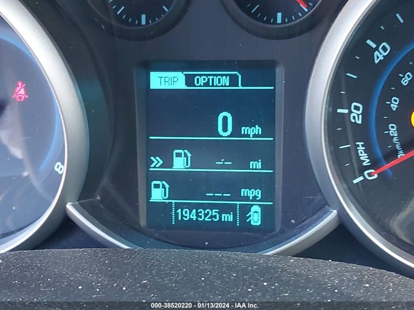 2014 CHEVROLET CRUZE 1LT AUTO - 1G1PC5SB4E7337036
