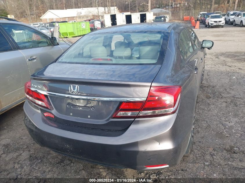 2015 HONDA CIVIC EXL - 19XFB2F93FE106917