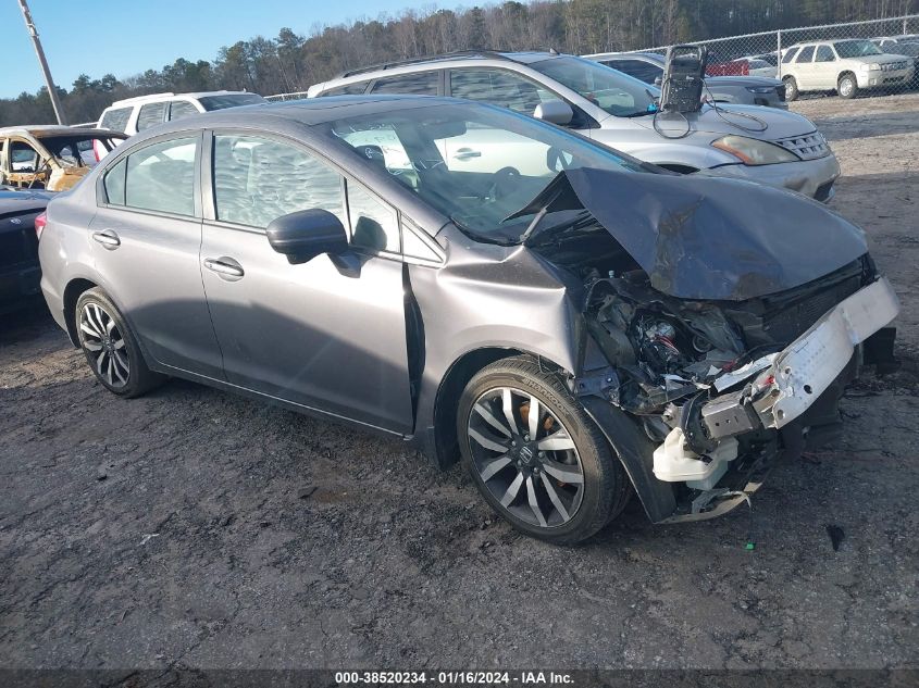 2015 HONDA CIVIC EXL - 19XFB2F93FE106917