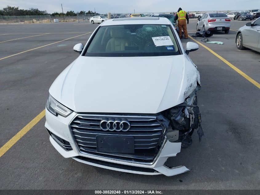 2017 AUDI A4 2.0T PREMIUM - WAUENAF49HN036515