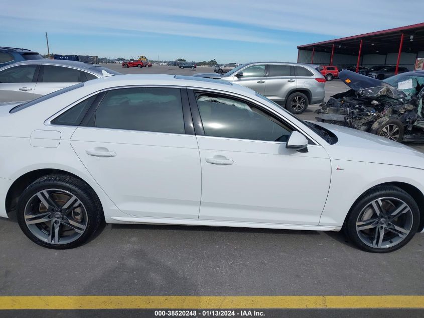 2017 AUDI A4 2.0T PREMIUM - WAUENAF49HN036515