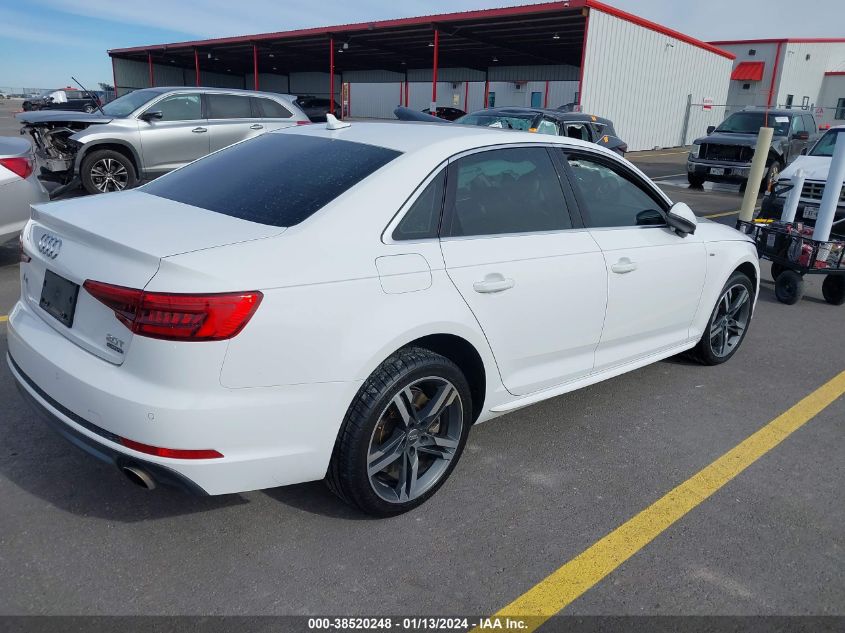 2017 AUDI A4 2.0T PREMIUM - WAUENAF49HN036515
