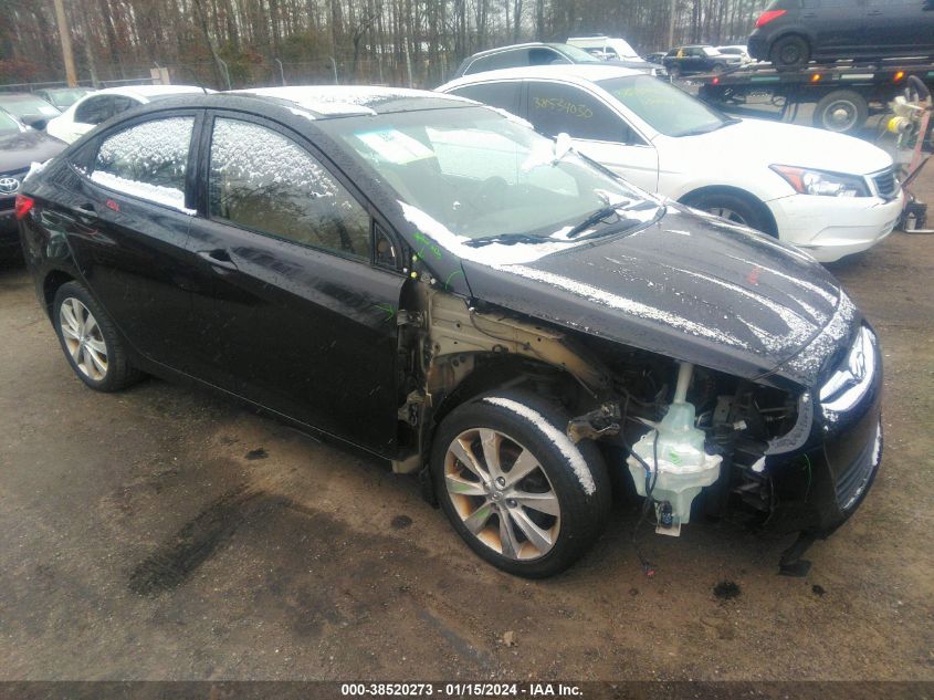 2013 HYUNDAI ACCENT GLS - KMHCU4AE5DU306155