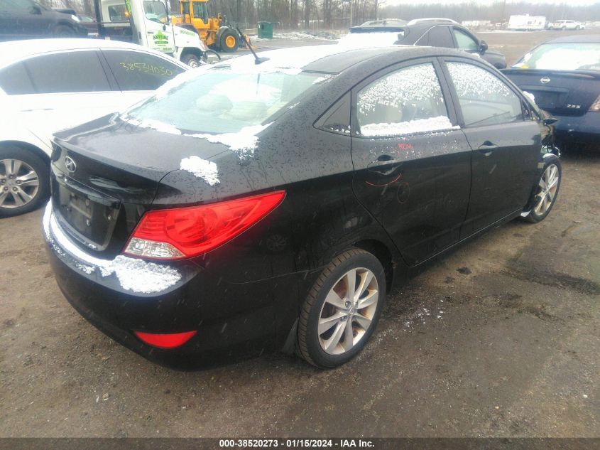 2013 HYUNDAI ACCENT GLS - KMHCU4AE5DU306155