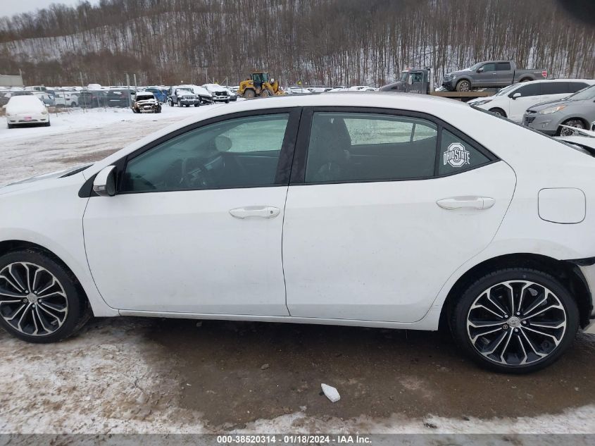 2015 TOYOTA COROLLA S PLUS - 2T1BURHE0FC288733