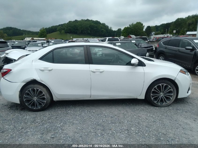 2015 TOYOTA COROLLA S PLUS - 2T1BURHE0FC288733