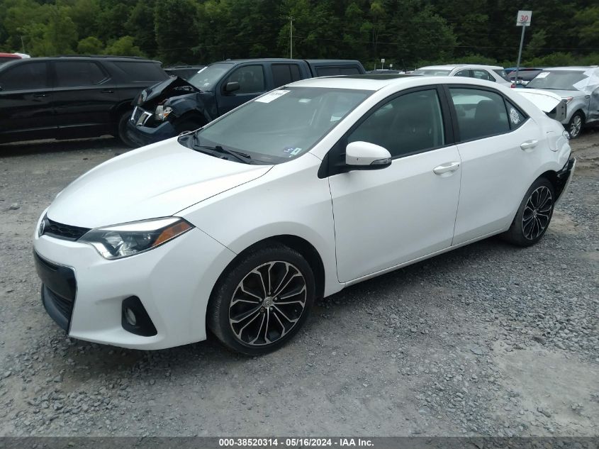 2015 TOYOTA COROLLA S PLUS - 2T1BURHE0FC288733