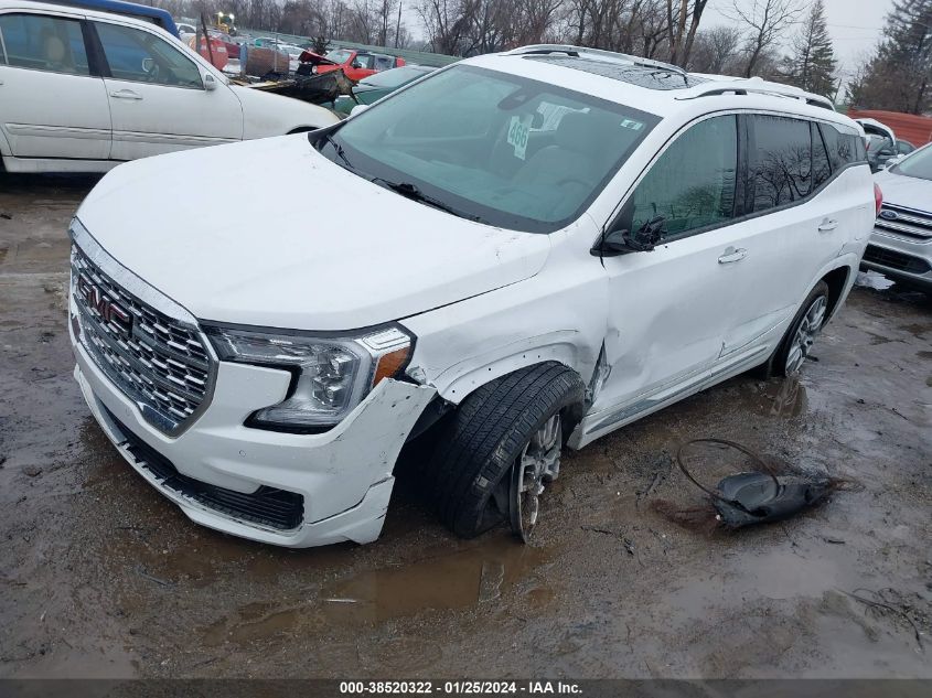 2022 GMC TERRAIN DENALI - 3GKALXEV5NL162102