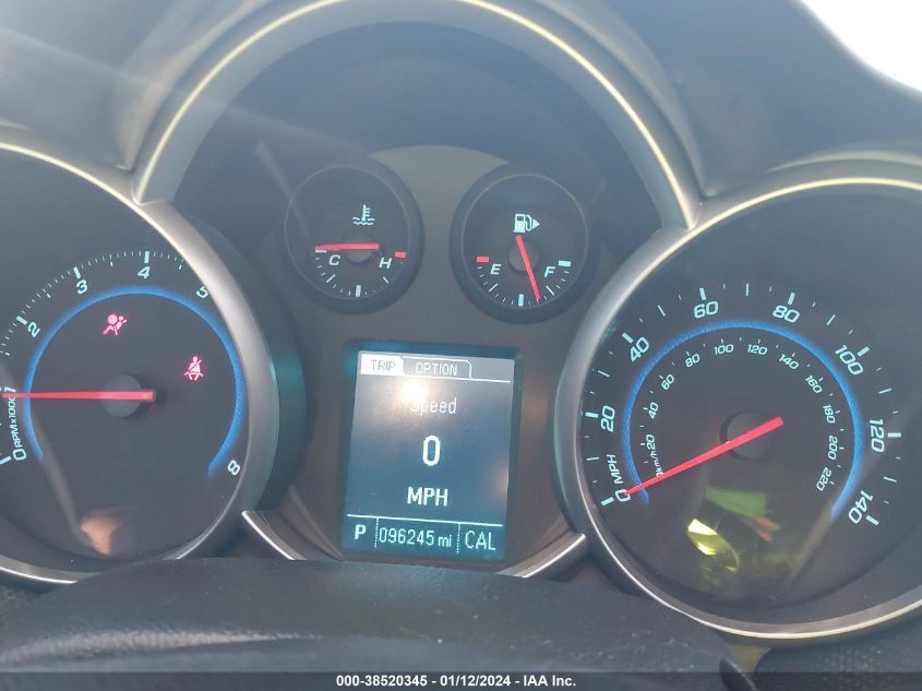 2013 CHEVROLET CRUZE 2LT AUTO - 1G1PE5SB9D7173162