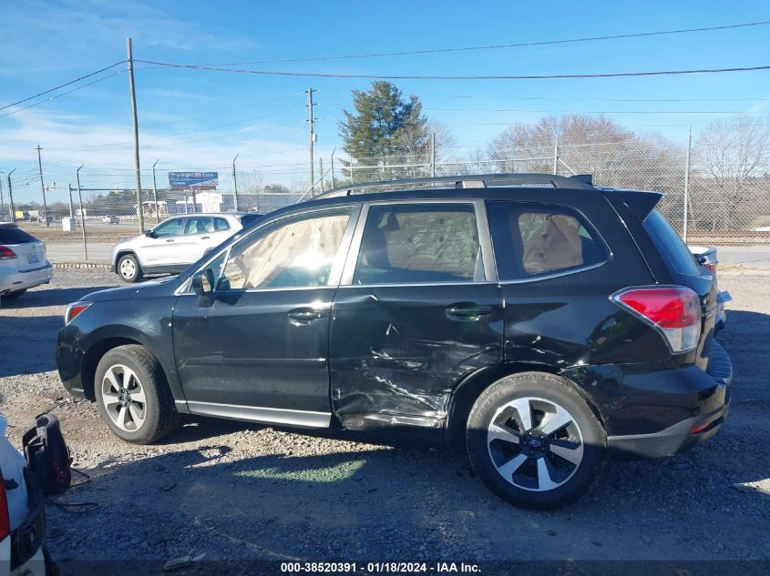 2018 SUBARU FORESTER 2.5I LIMITED - JF2SJAJC5JH492842