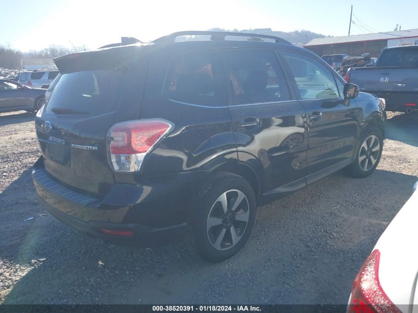 2018 SUBARU FORESTER 2.5I LIMITED - JF2SJAJC5JH492842
