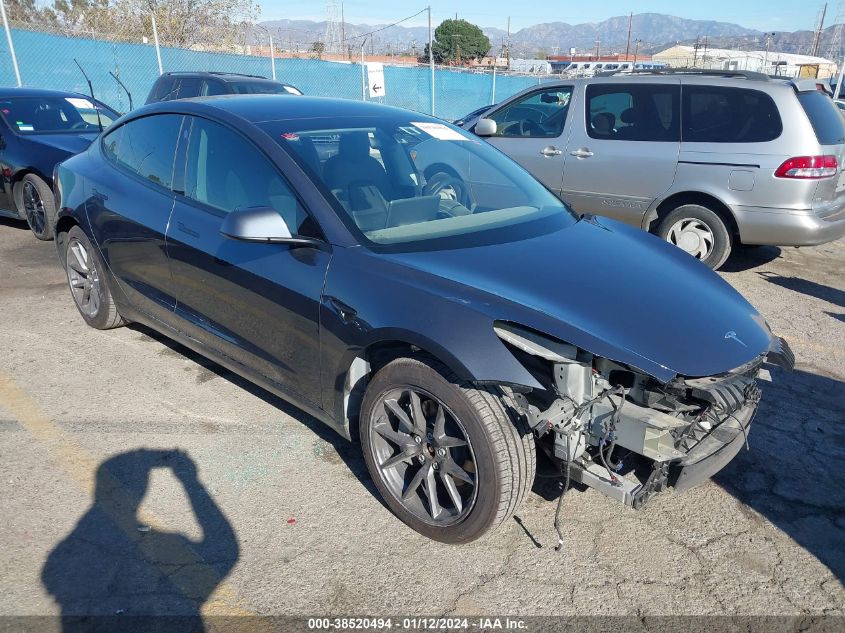 2022 TESLA MODEL 3 LONG RANGE DUAL MOTOR ALL-WHEEL DRIVE - 5YJ3E1EB7NF299025