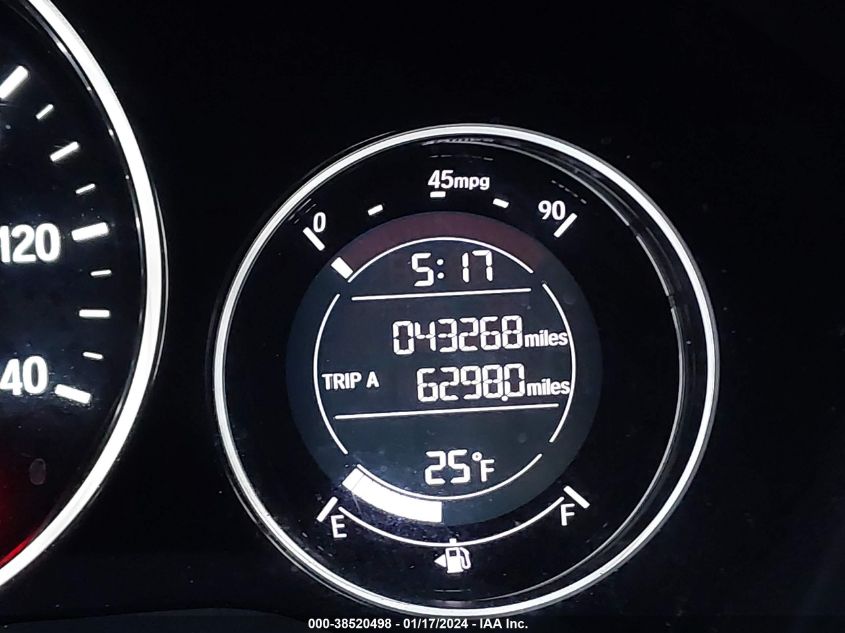 2020 HONDA HR-V LX - 3CZRU6H34LM717557