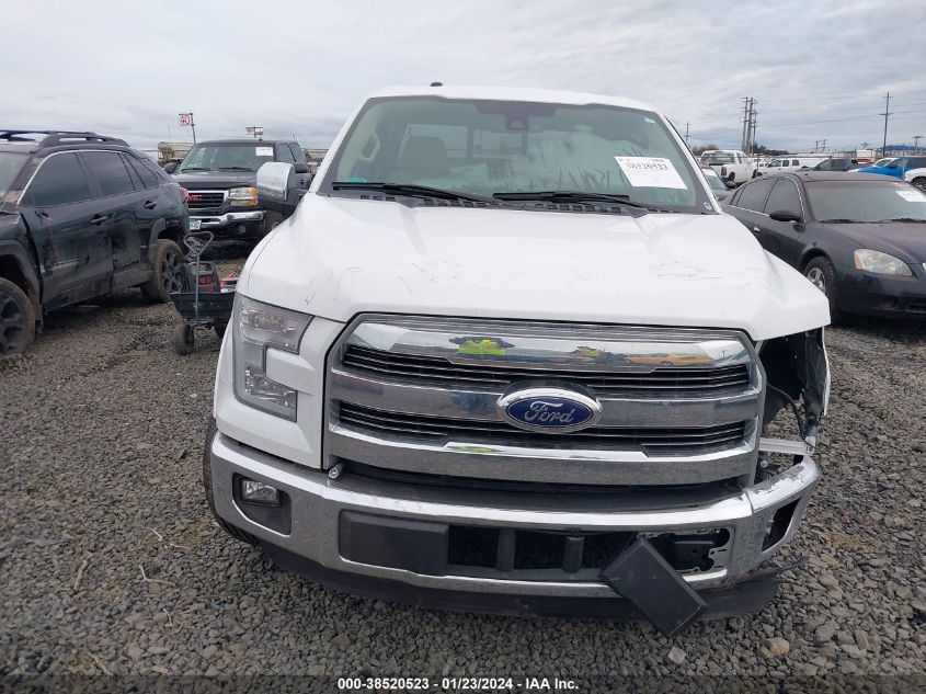 2015 FORD F-150 LARIAT - 1FTEX1CF3FFA22670