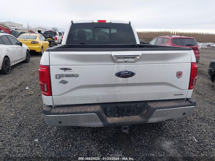 2015 FORD F-150 LARIAT - 1FTEX1CF3FFA22670