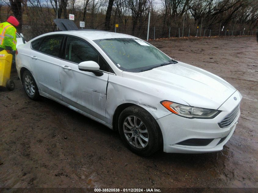 2017 FORD FUSION S - 3FA6P0G74HR199533