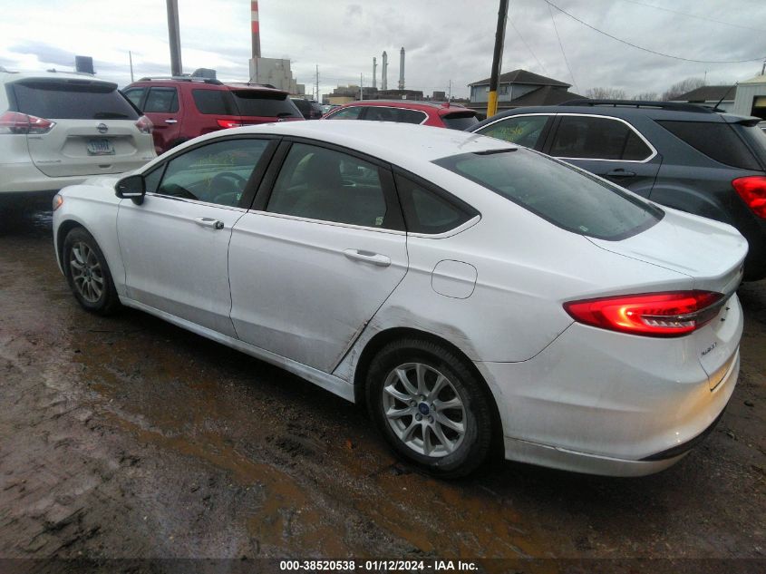 2017 FORD FUSION S - 3FA6P0G74HR199533