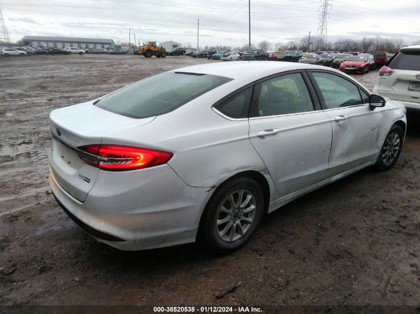 2017 FORD FUSION S - 3FA6P0G74HR199533