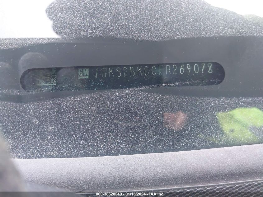 2015 GMC YUKON SLT - 1GKS2BKC0FR269078