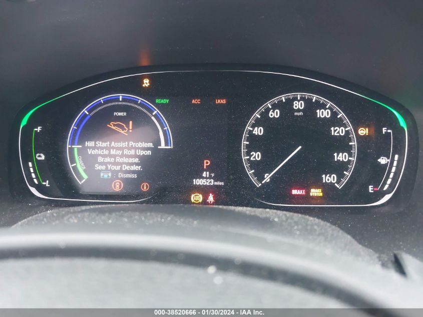 2020 HONDA INSIGHT TOURING - 19XZE4F95LE013392