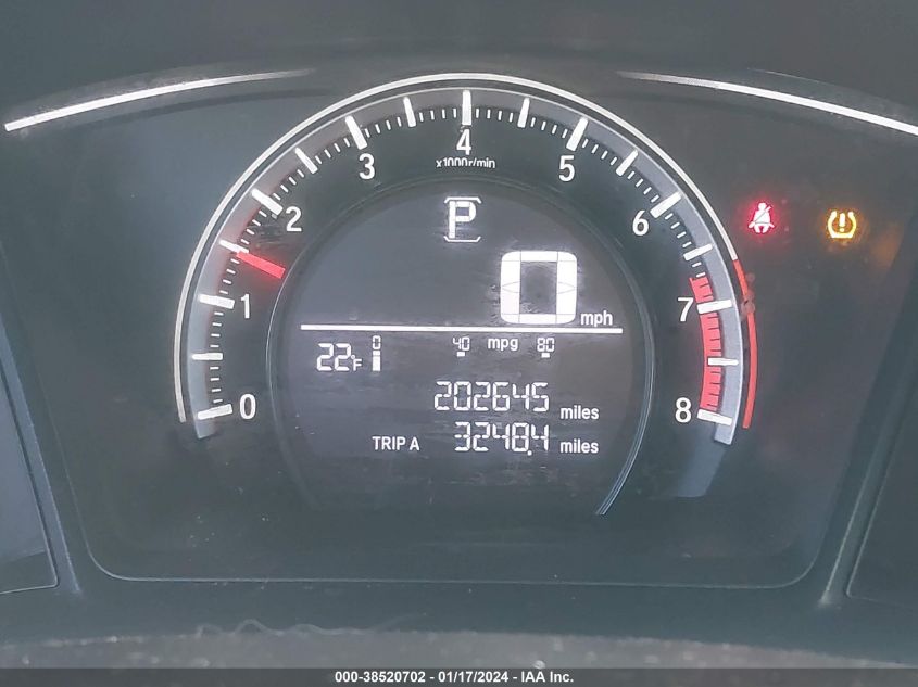 2016 HONDA CIVIC LX - 2HGFC4B06GH300784