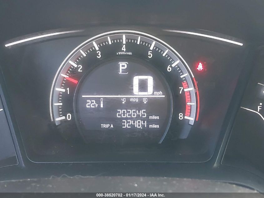 2016 HONDA CIVIC LX - 2HGFC4B06GH300784