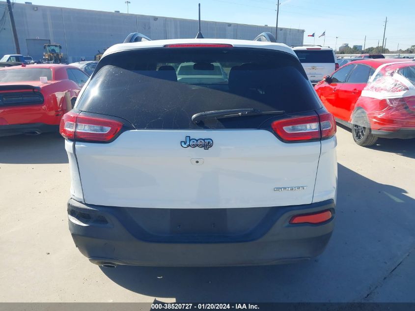2016 JEEP CHEROKEE SPORT - 1C4PJLAB6GW257345