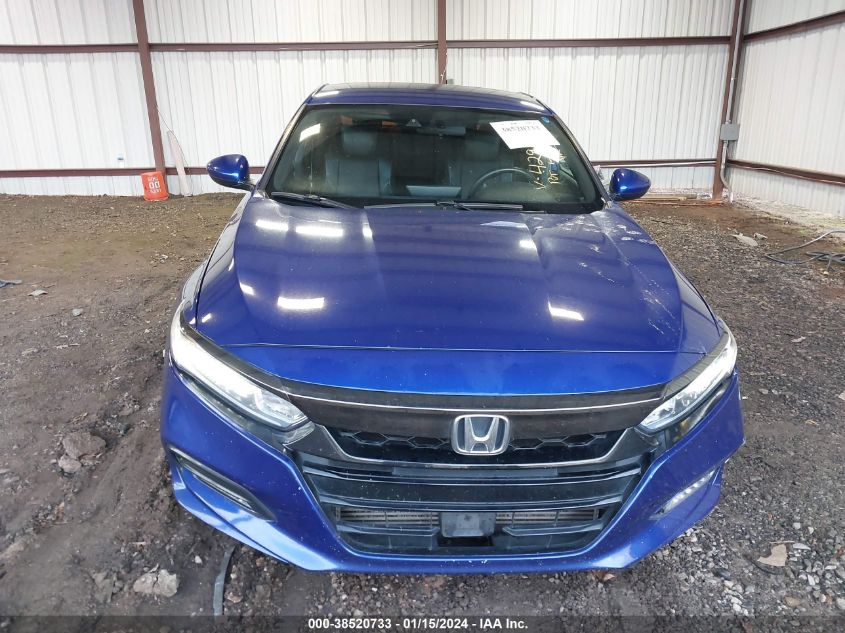 2018 HONDA ACCORD SPORT - 1HGCV1F33JA104291