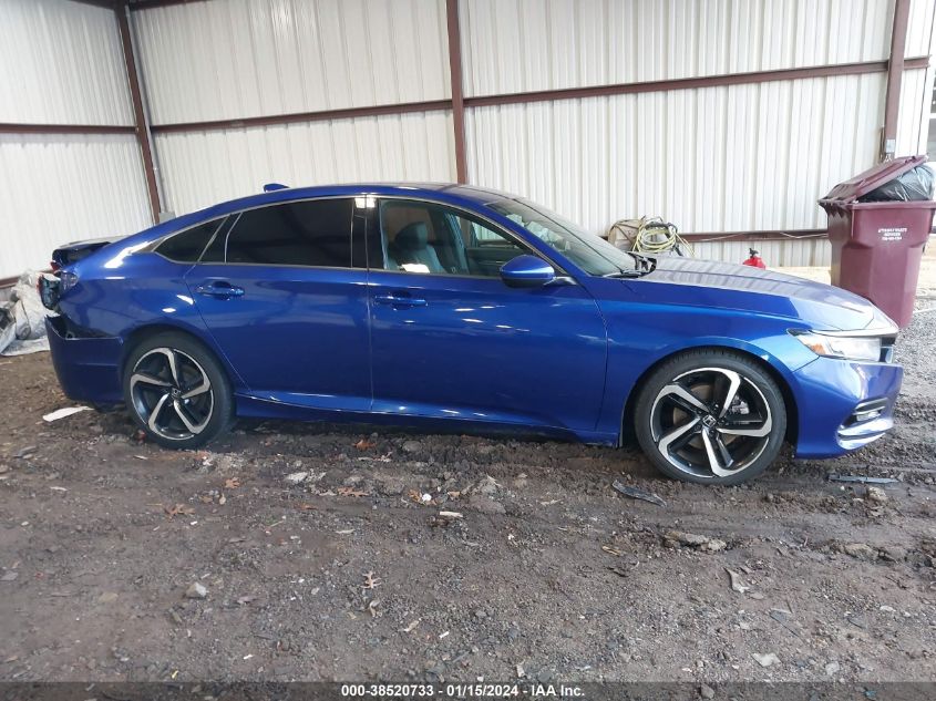 2018 HONDA ACCORD SPORT - 1HGCV1F33JA104291