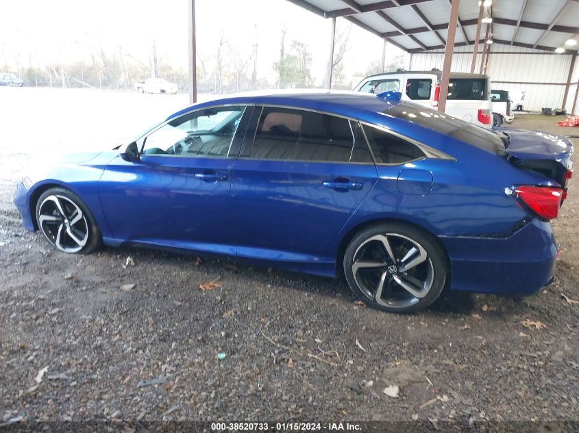 2018 HONDA ACCORD SPORT - 1HGCV1F33JA104291
