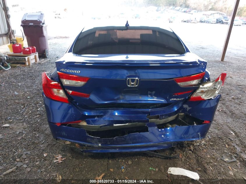 2018 HONDA ACCORD SPORT - 1HGCV1F33JA104291