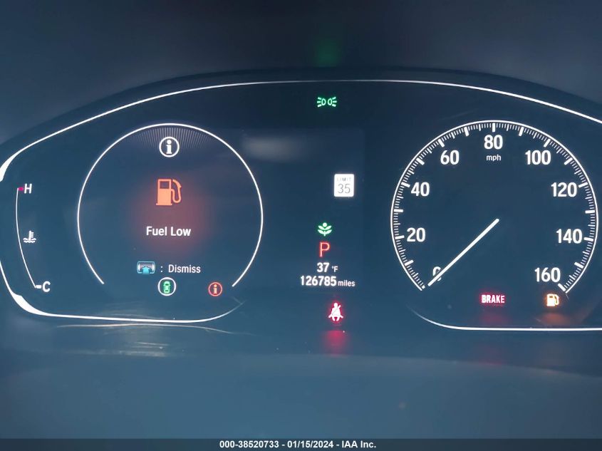 2018 HONDA ACCORD SPORT - 1HGCV1F33JA104291